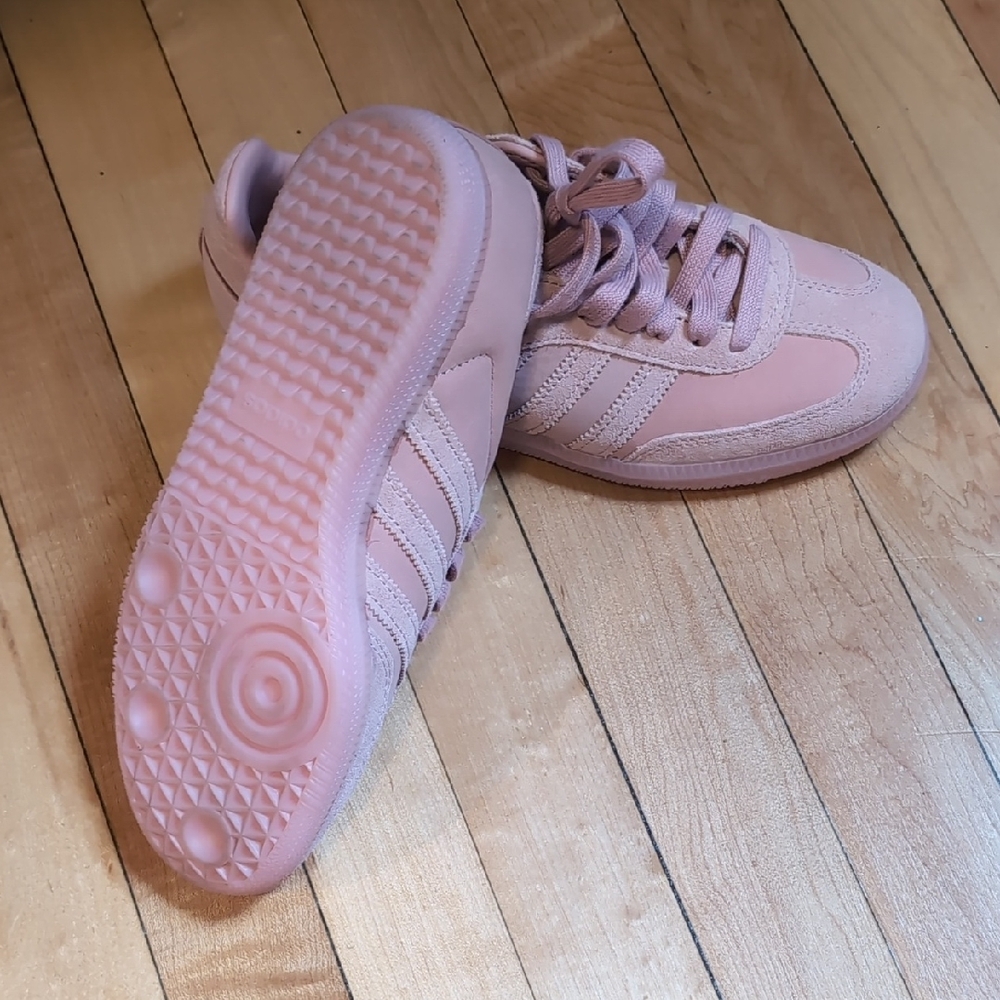 Adidas Women's Blush Pink Sneakers - Picture 2 of 3